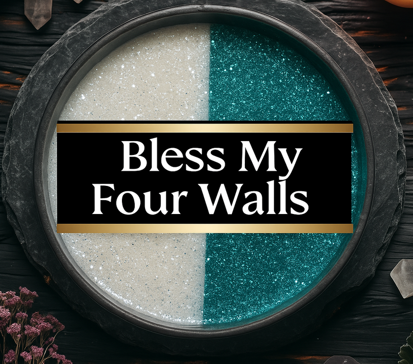 Bless My Four Walls | Home Blessing • Peace • Protection | Rootwork Candle