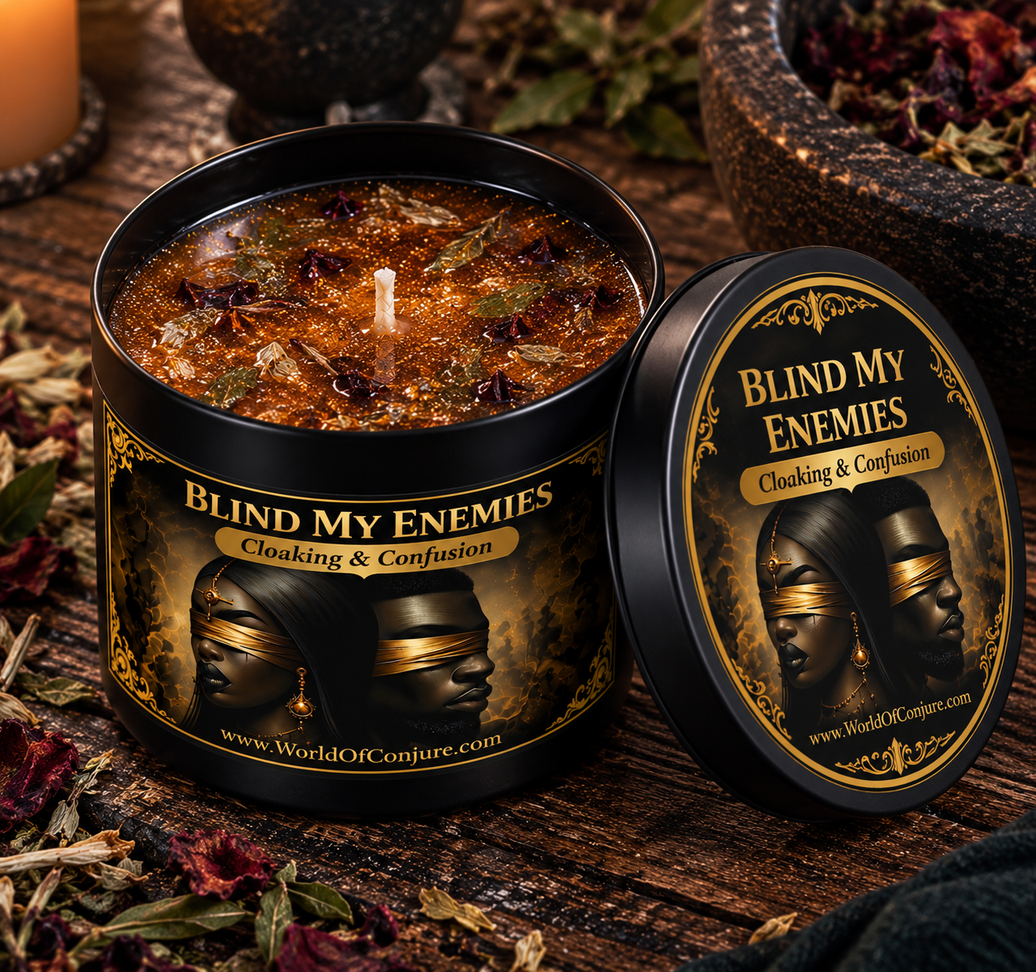 Blind My Enemies | Cloaking & Confusion | Fixed Conjure Candle