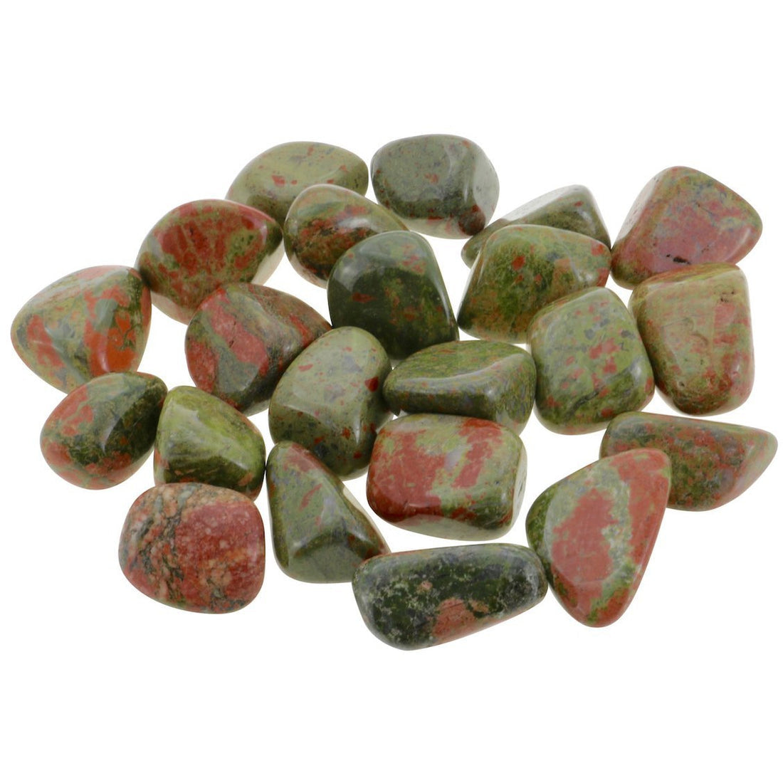 Tumbled Unakite Jasper