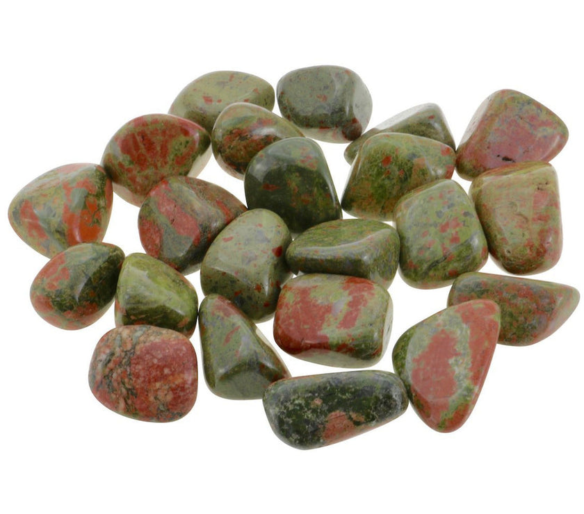 Tumbled Unakite Jasper
