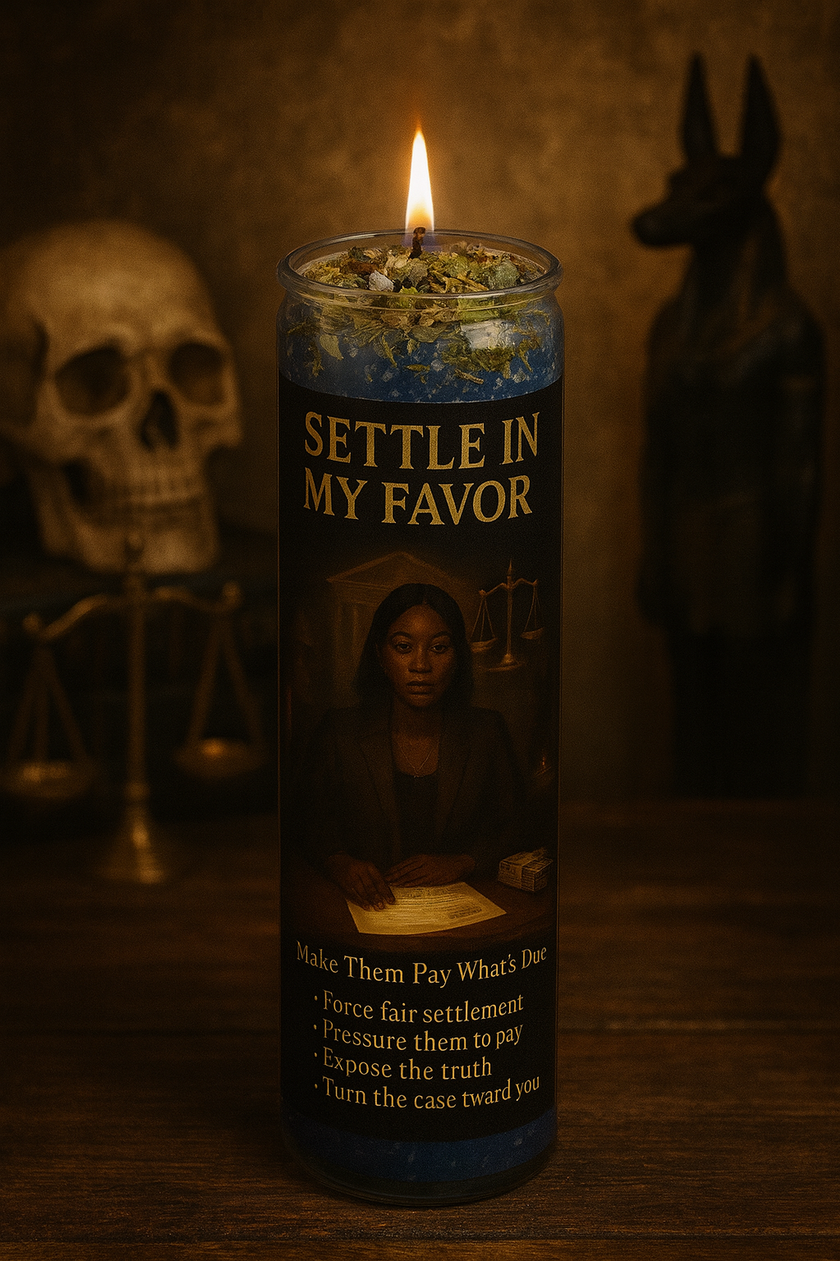 SETTLE IN MY FAVOR | Lawsuit Pressure Work | Force Fair Settlement | Make Them Pay | Rootwork Candle