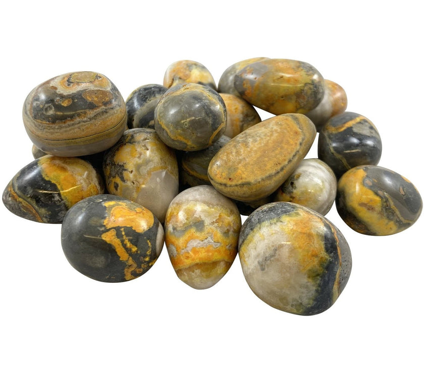 Tumbled Bumblebee Jasper