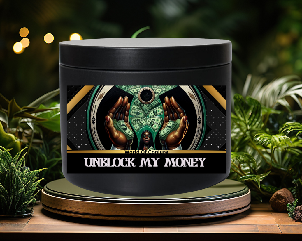 Unblock My Money | Break Financial Blocks, Unhex & Draw Wealth | Fixed Ritual Candle