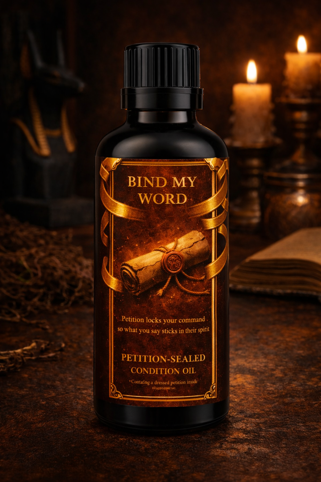 BIND MY WORD – PETITION-SEALED CONDITION OIL