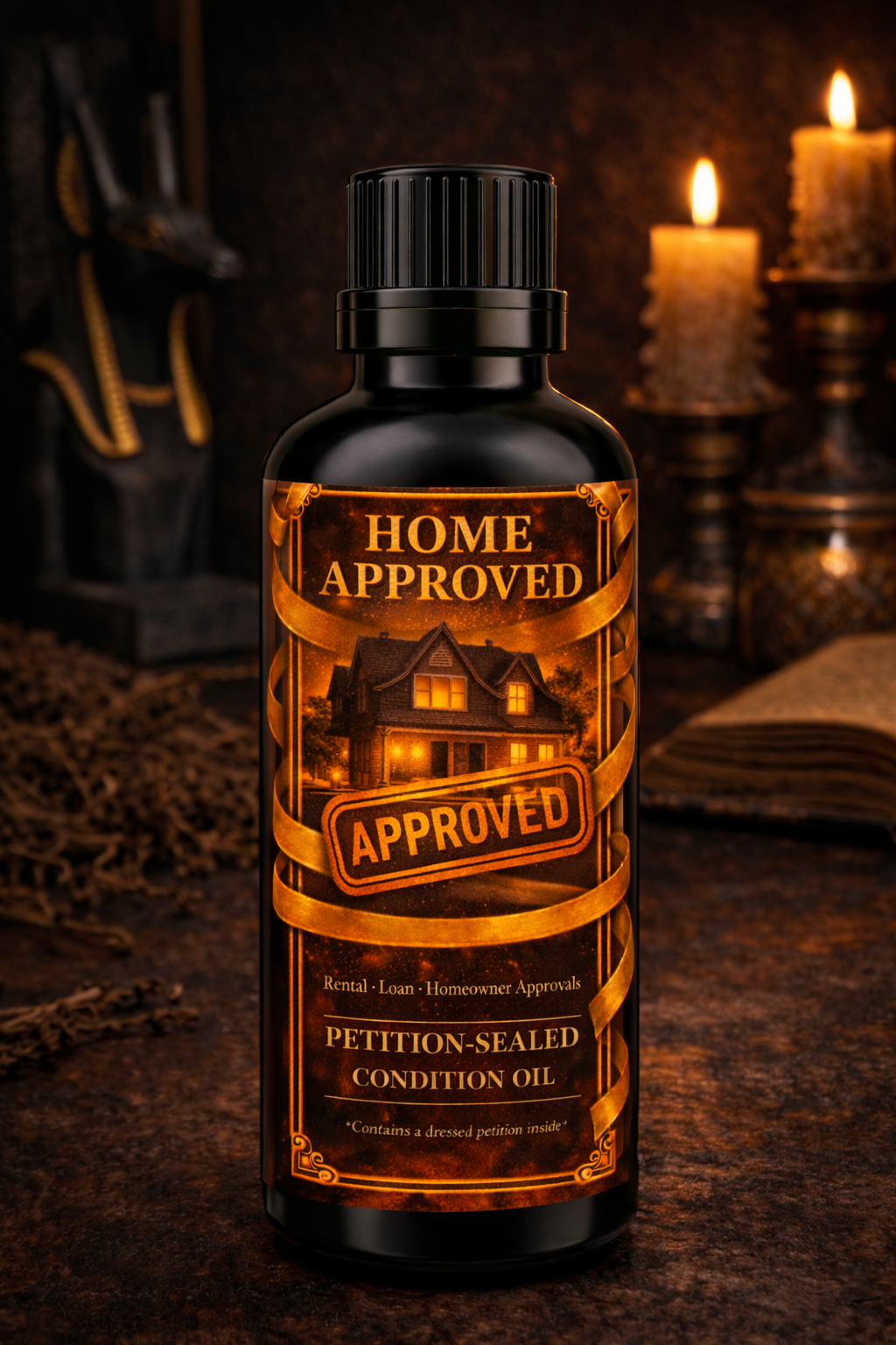 HOME APPROVED  OIL | Housing • Approval • Clear the Way | Petition-Sealed Rootwork Oil